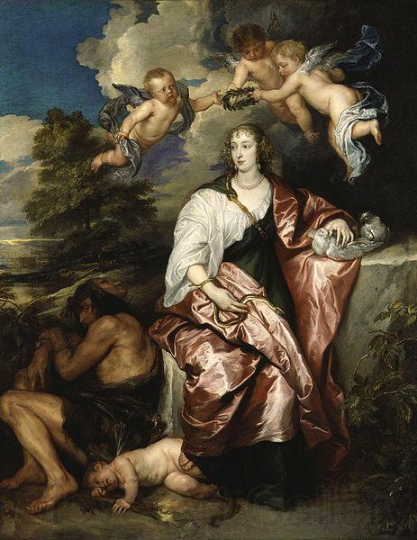 Anthony Van Dyck Lady Digby Germany oil painting art